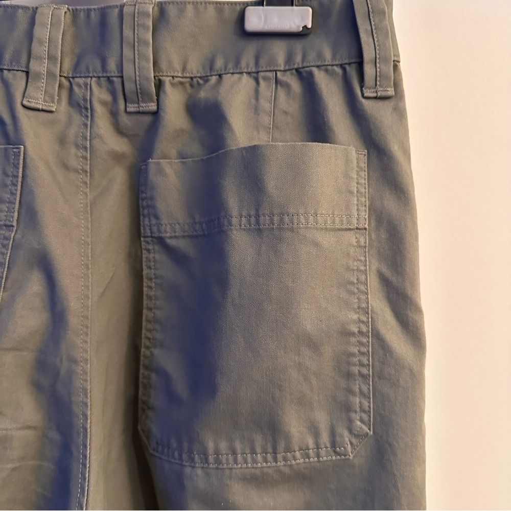 UNIQLO U Pleated Jogger Pants  army green sz 8 - Picture 2 of 11